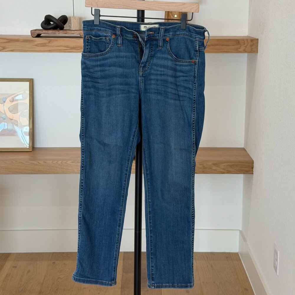 Madewell Mid-Rise Stovepipe Jeans in Leman Wash: TENCEL™ 28P